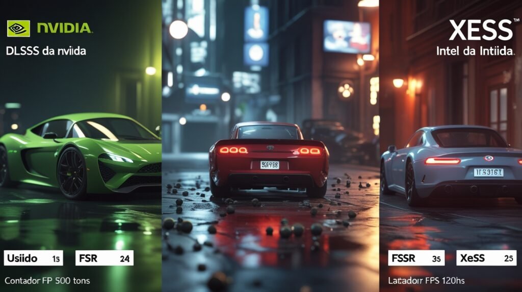 Comparação prática Como cada tecnologia de upscaling impacta seu gameplay