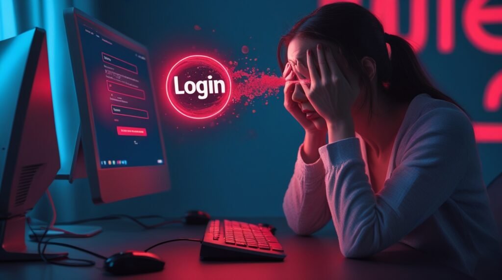 Erros de Autenticação e Login