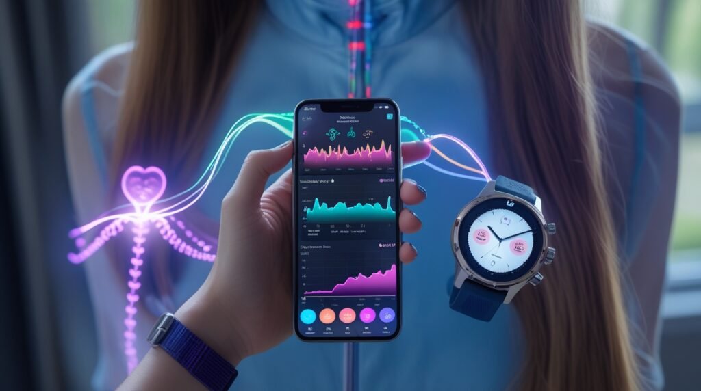 Integração com wearables e monitoramento biométrico
