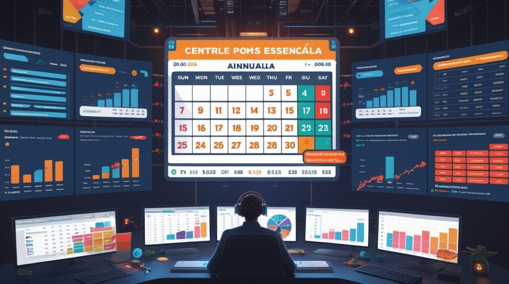 Planejamento Anual Calendário de Promoções para Gamers Estratégicos