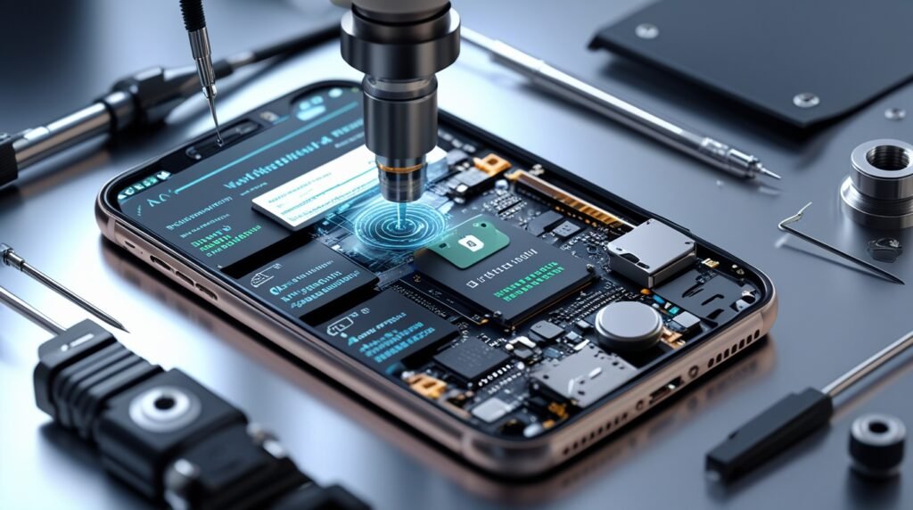 Placa-mãe de smartphone