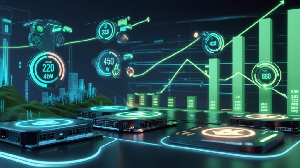 Visualização futurista 