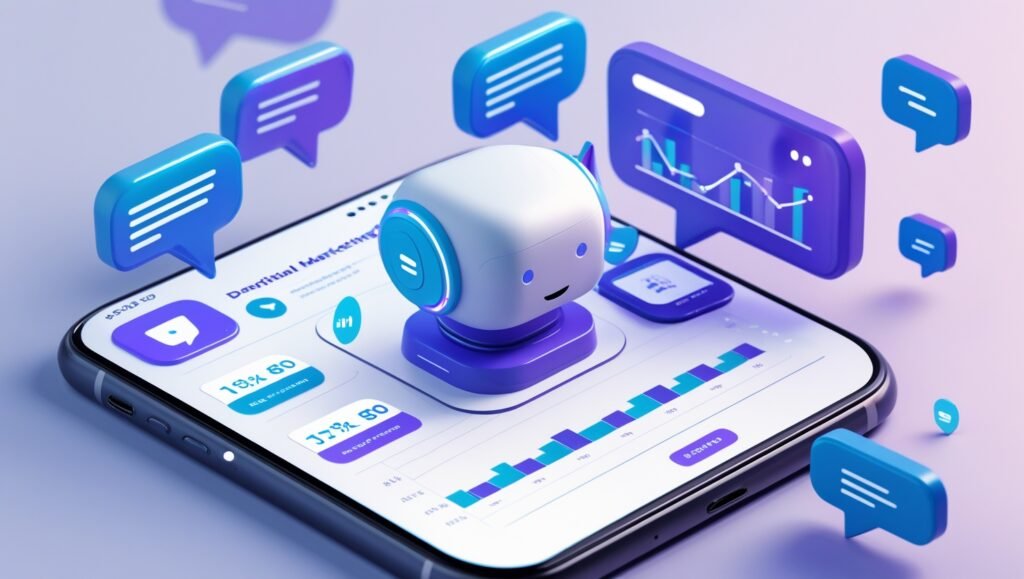 Interface moderna de chatbot