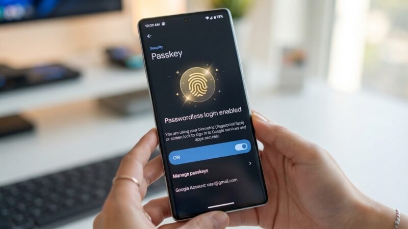 Passkeys no Google: como configurar login sem senha e o que fazer se trocar de celular